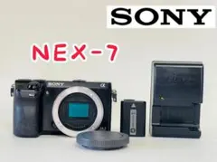 美品 Sony NEX-7 ボディ 純正バッテリー＆充電器付 動作確認済のサムネイル