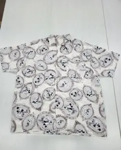 ミッキーマウス アロハシャツ Mサイズ Disney