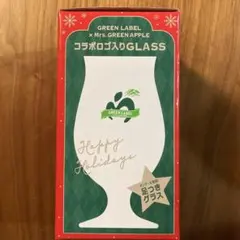 GREEN LABEL × Mrs. GREEN APPLE コラボ足つきグラス