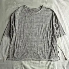 ストライプ 長袖 Tシャツ