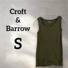 Croft & Barrow 【S】タンクトップ オリーブグリーン