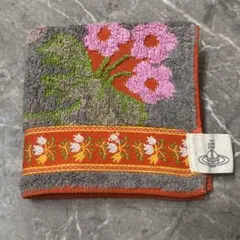 ヴィヴィアンウエストウッド タオルハンカチ 花柄