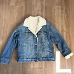 ジャケット デニム ボア
