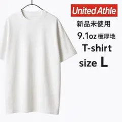 【ユナイテッドアスレ】新品 9.1 超厚手 マグナムウェイト Tシャツ 白L