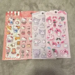 【正規品】サンリオ マシュマロステッカーズ シールセット　4つ