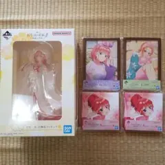 五等分の花嫁 一番くじ　一花フィギュア フレームスタンド キャンバスボード