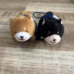 忠犬もちしば ぬいぐるみ マスコット 2体セット 2014年