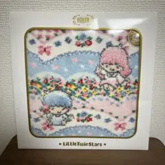 6057 未使用品FEILER フェイラーリトルツインスターズ　キキララハンカチ