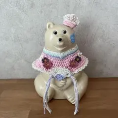 しろくま貯金箱　ひな祭り