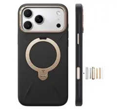 TORRAS iPhone 17 Pro Max 革 ケース マグセーフ 耐衝撃