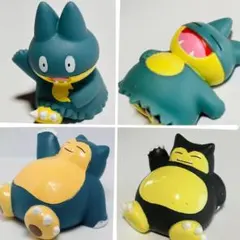 【進化セット】 【４匹】 ゴンベ 2種 カビゴン 2種ポケモンキッズ 指人形