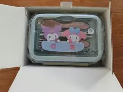 マイメロディ クロミ 2段ランチボックス カトラリー付 新品.未使用サンリオ
