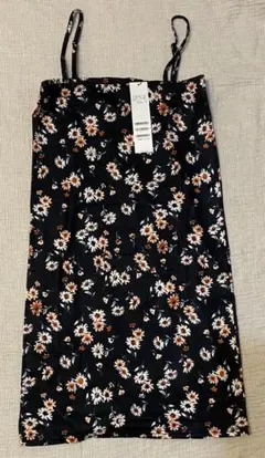 SPIRAL GIRL  花柄 ベアトップ ワンピース