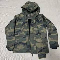 ONE THREE 迷彩スキーウェア上下 靴下セット