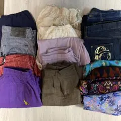 柄　パンツ 長ズボン　14枚　L〜XLサイズ　まとめ売りのサムネイル