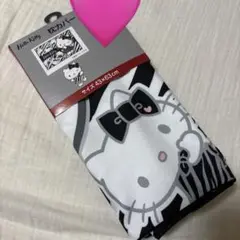 しまむら　サンリオ　キティちゃん　ゼブラ　枕カバー