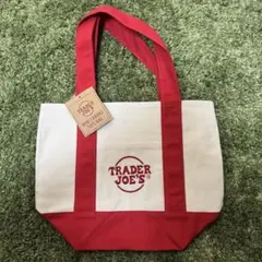 【海外限定】残り一つ！トレジョ ミニトートバッグ 赤