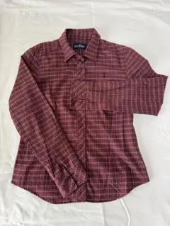 EASTBOY チェック柄シャツ 赤 11号