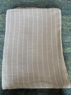 無印良品 掛け布団カバー ストライプ ベージュ 140×200cmのサムネイル