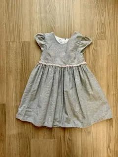 Bebe Wardrobe べべワードローブ花柄刺繍ワンピース