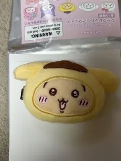 ちいかわ✖️サンリオ　ヘアクリップ　うさぎ✖️ポムポムプリン