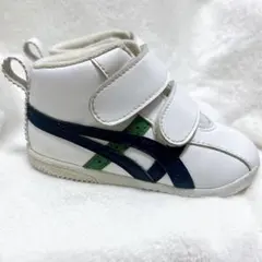 ASICS スクスク　ファーストシューズ　13.5cm ホワイト　ネイビー