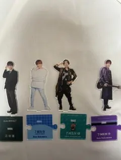 7 MEN 侍 中村嶺亜 KEY TO LITアクリルスタンド 4点セット