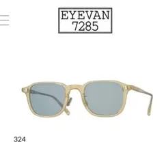 EYEVAN 7285 737 ツーブリッジ ダブルブリッジ サングラス ミラー