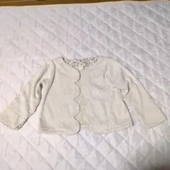 r2 Samansa Mos2 Lagom 花柄切替 カーディガンサイズ100