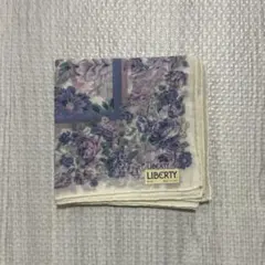 未使用品☆LIBERTY 花柄ハンカチ 約47cm レディース