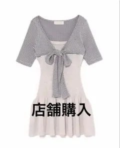 Risa gingham check set dress - メルカリ