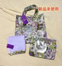 リバティ　ミニトート　ポーチ　タオルハンカチ