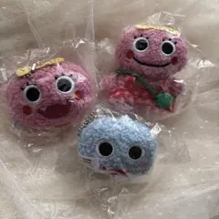がんこちゃん ぬいぐるみボールチェーンカプセルトイ3体セット