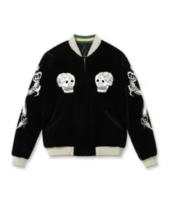 新品 テーラー東洋 髑髏 スカジャン XLサイズ TT15666-119 ドクロのサムネイル