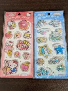 正規品　シナモン　ハローキティ スパンコールパーティー　シール