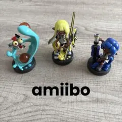 スプラトゥーン キャラクター 3体セット amiibo