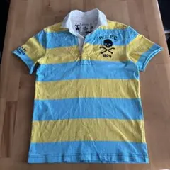 Ralph Lauren RUGBY R.L.F.C. ストライプポロシャツ