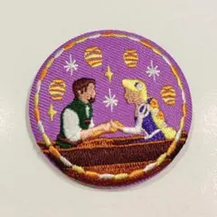 ✴︎Disney✴︎バンダイ 刺繍缶バッジ ラプンツェル 1個