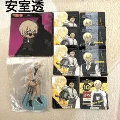 名探偵コナン　安室透　アクリルスタンド、クリアしおりスタンド、シール8枚