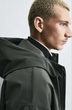 ⭐︎美品⭐︎ ZARA 軽量テクニカルフードジャケット L