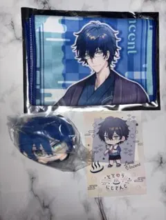 レオス・ヴィンセント　にじさんじ　タオル　ぬいぐるみマスコット　ポストカード