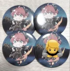 カラフルピーチ　じゃぱぱ　魔法学園　缶バッジ　セット