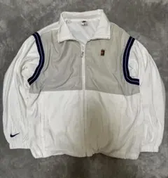 90s NIKE ナイロンジャケット　銀タグ テニス サイズ　oldnike