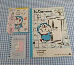 ドラえもん スケジュール帳　ミニメモ　ノート　セット