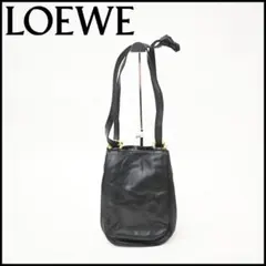 a2702 LOEWE アナグラム ショルダーバッグ レザー レディース - メルカリ