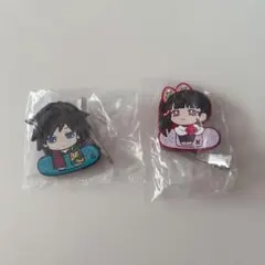 【鬼滅の刃】冨岡義勇 栗花落カナヲ キャラばんちょうこう ヘアクリップ