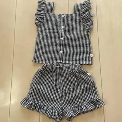 ギンガムチェック セットアップ nozi