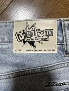 VOLCOM ワイドデニムパンツ ライトブルー　HOCKEY　DADコラボモデルのサムネイル
