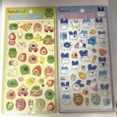 たまごっちボンボンドロップシール　みみっち　くちぱっち