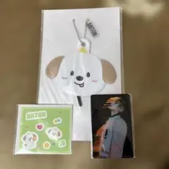 ANTON うちわキーホルダー他3点セット